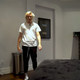 YouTuber Randumb touring his bedroom in One Percent’s new shared Fortnite mansion.